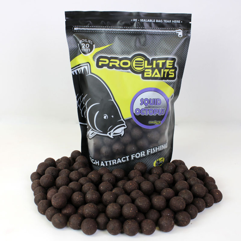 BOUILLETTES PRO ELITE BAITS SQUID & OCTOPUS CLASSIC 800GR 20MM