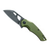 COUTEAU FOX EDGE ATRAX ALUMINIUM VERT BLACKWASH