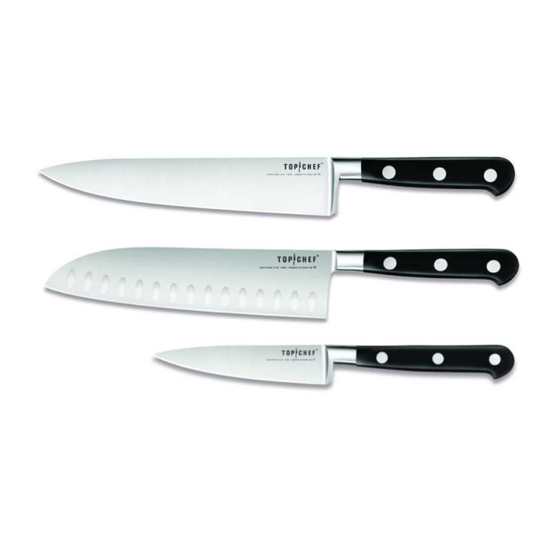 SET DE 3 COUTEAUX TB TOP CHEF MAESTRO