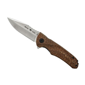 COUTEAU BUCK SPRINT PRO MICARTA MARRON 0841BRS1