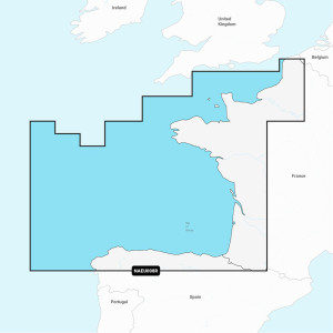 CARTE NAVIONICS GOLFE DE GASCOGNE & MANCHE