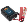 PACK BO BATTERIE LIPO 2S 7.4V 1000MAH 25C + CHARGEUR