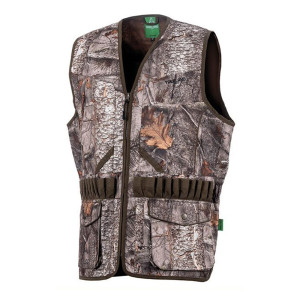 Gilet De Chasse Treeland Camo Orange Spécial Calibre 20 + Fluo +