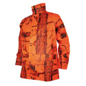 VESTE DE PLUIE TREELAND CAMO ORANGE ENFANT