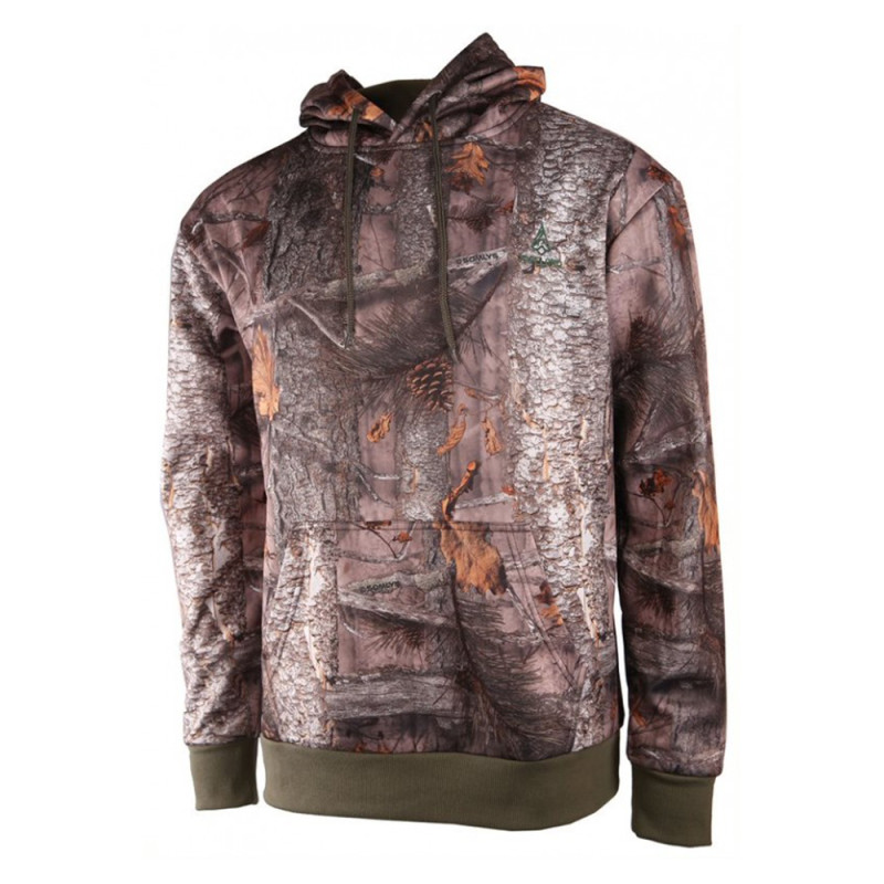 Sweat a capuche polaire treeland camo forest enfant - Roumaillac