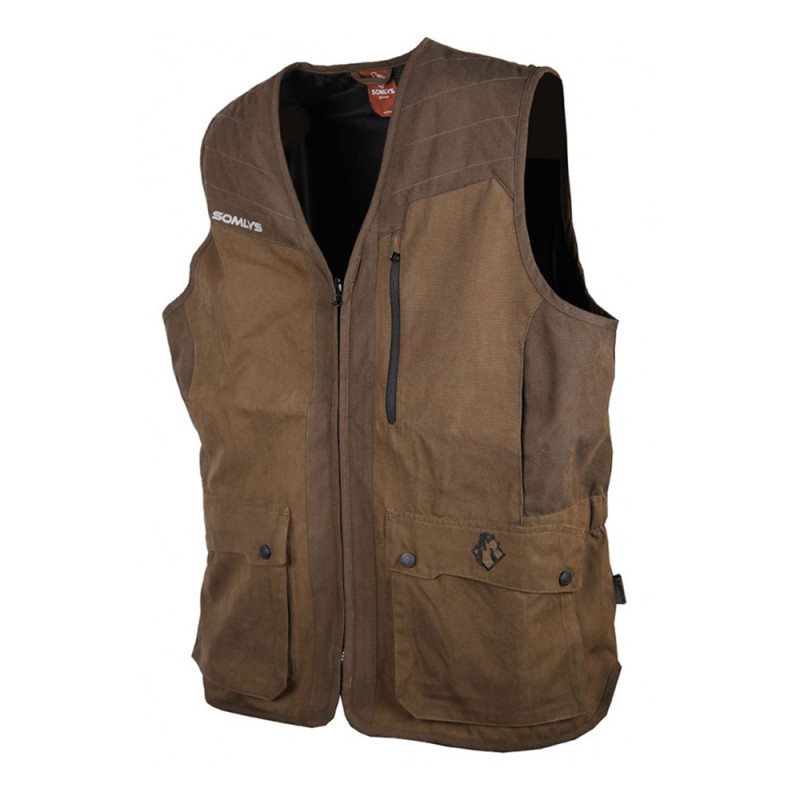 GILET SOMLYS CLASSY MARRON