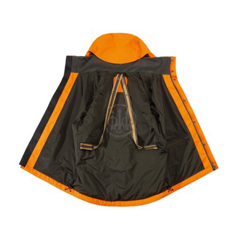Chemise Beretta Homme XL Orange – Poche, Boutons – Travail, Chasse, Rando
