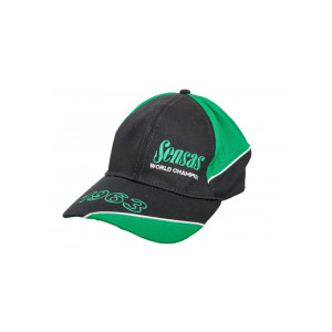 CASQUETTE SENSAS FASHION BLACK GREEN