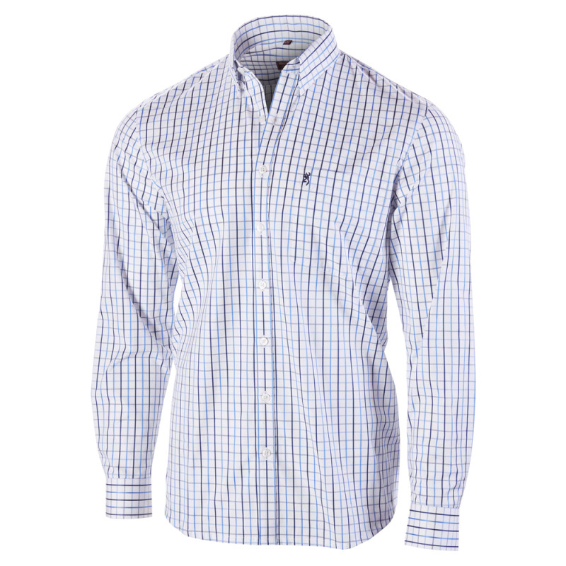 CHEMISE BROWNING JAMES BLEUE