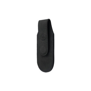 ETUI BOKER EN CUIR NOIR MAGNETIQUE - PETIT