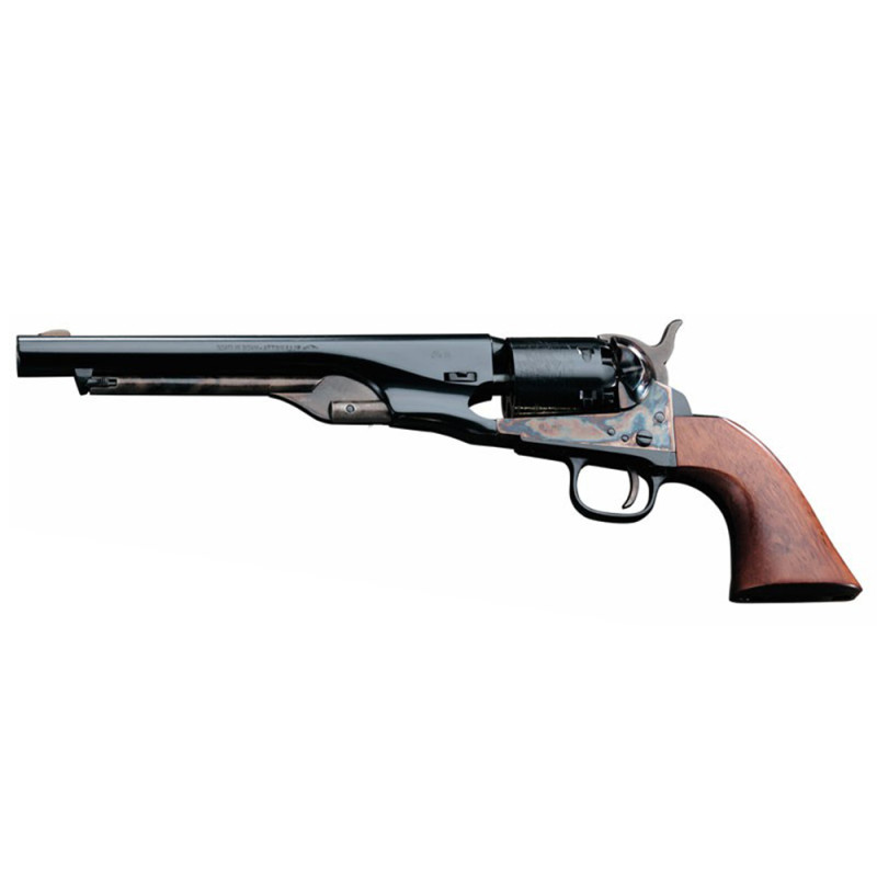 REVOLVER POUDRE NOIRE PIETTA 1861 NAVY ACIER SHERRIFF CAS36