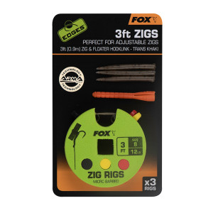 LIGNE FOX ZIG RIGS 3FT (0.9M)