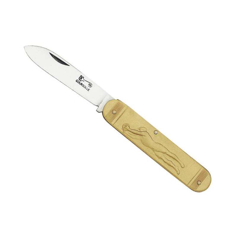 COUTEAU COURSOLLE 10CM CARBONE