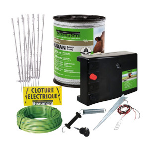 KIT CLOTURE ELECTRIQUE POUR...