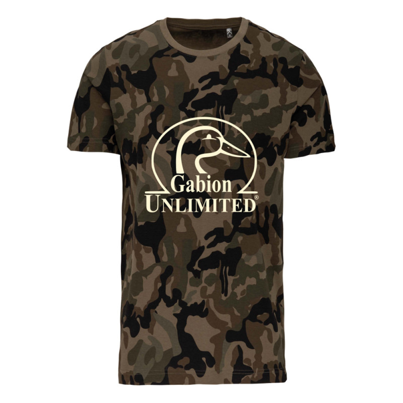 T-SHIRT CAMO WOODLAND