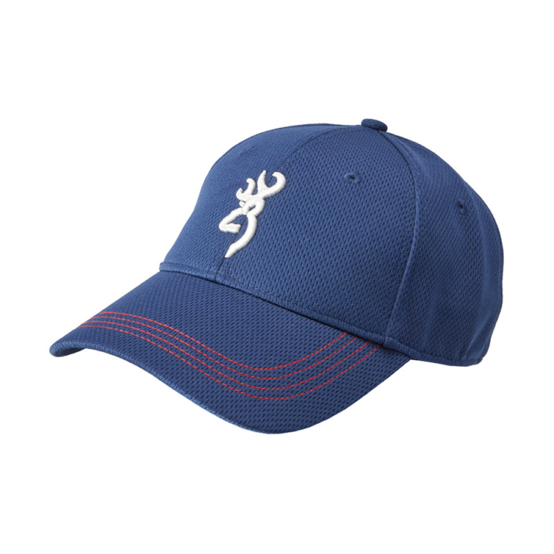 CASQUETTE WHITE BUCK BLEUE