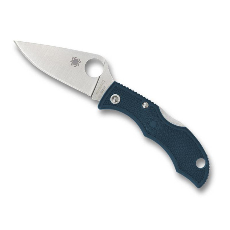 COUTEAU SPYDERCO LADYBUG 3 K390 BLEU