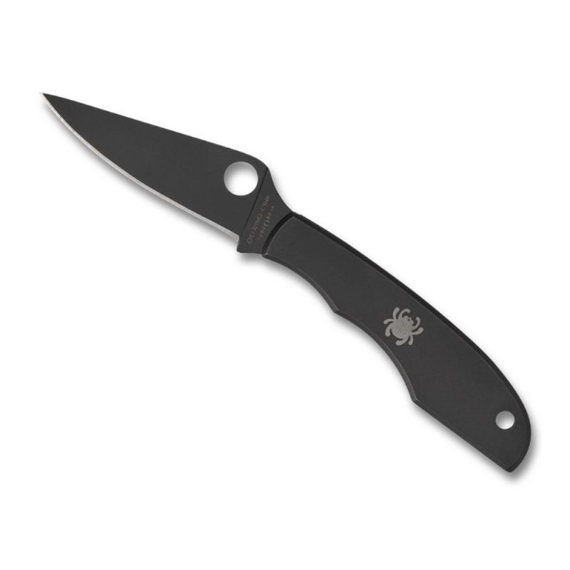 COUTEAU SPYDERCO GRASSHOPPER TOUT NOIR