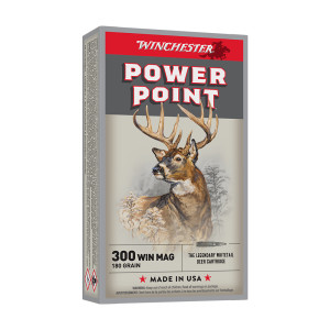 MUNITIONS BALLES WINCHESTER 300WM POWER POINT CX30WM2