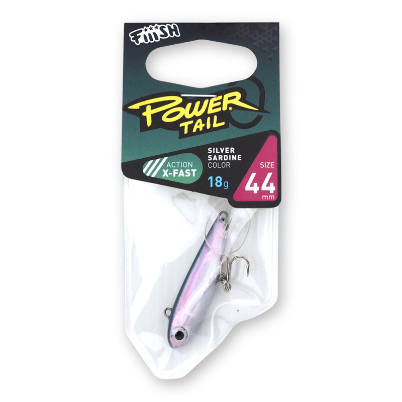 LEURRE COULANT POWERTAIL SALTWATER - 44MM