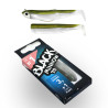 LEURRE SOUPLE COMBO SHORE BLACK MINNOW 70 + TETE PLOMBEE SHORE