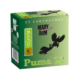 CARTOUCHES MARY ARM PUMA 22...
