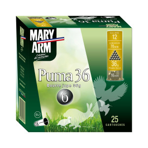 CARTOUCHES MARY ARM PUMA 36
