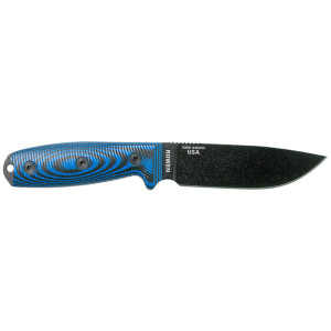 COUTEAU ESEE 4 BLEU/NOIR G10