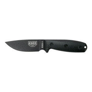 COUTEAU ESEE 3 NOIR MANCHE G10