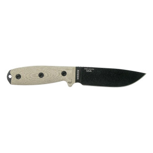 COUTEAU ESEE 4 LAME NOIRE - VERT CLAIR