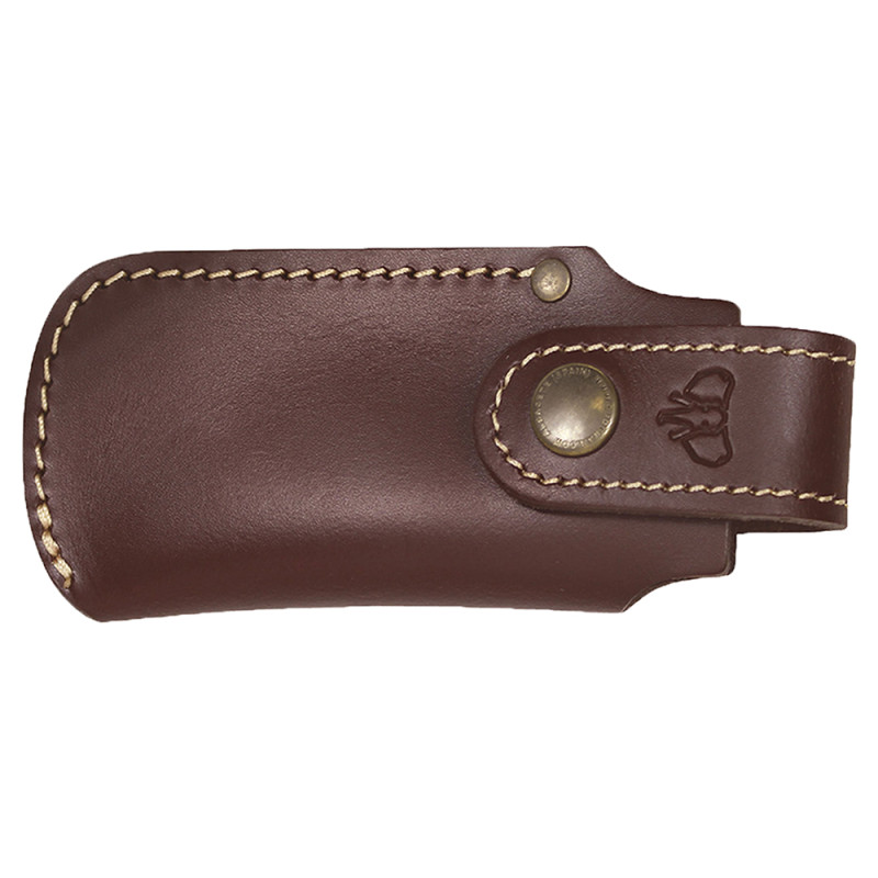 ETUI CUIR CUDEMAN MARRON