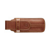 ETUI OPINEL EN CUIR CHIC MARRON