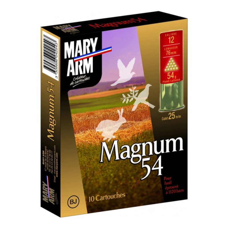 CARTOUCHE MARY-ARM MAGNUM 54