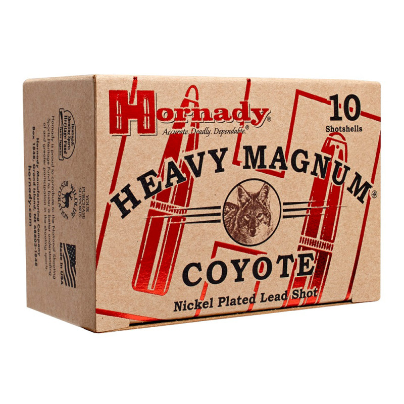 CARTOUCHES HORNADY HEAVY MAGNUM COYOTE