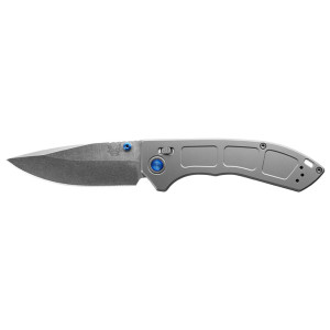 COUTEAU BENCHMADE NARROWS GRAY TITANIUM