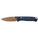 COUTEAU BENCHMADE BUGOUT CRATER BLUE GRIVORY