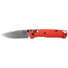 COUTEAU BENCHMADE MINI BUGOUT MESA RED