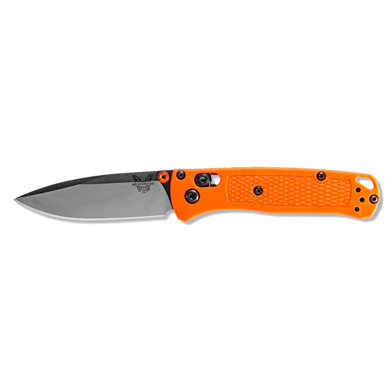 COUTEAU BENCHMADE MINI BUGOUT ORANGE