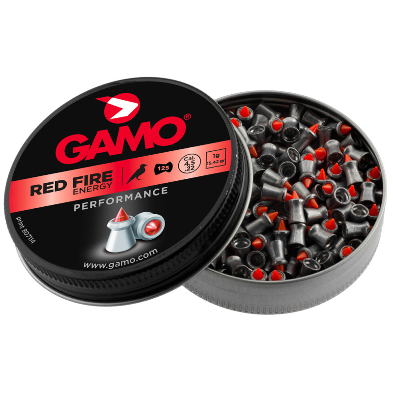 Plombs gamo red fire 4.5 pour carabine ou pistolet a plomb