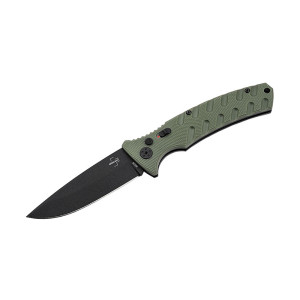 COUTEAU BÖKER PLUS LARGE STRIKE GRIVORY GREEN