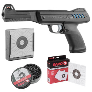 Pack Pistolet GAMO P-900 IGT GUNSET à air comprimé 2,55J Cal. 4,5 mm