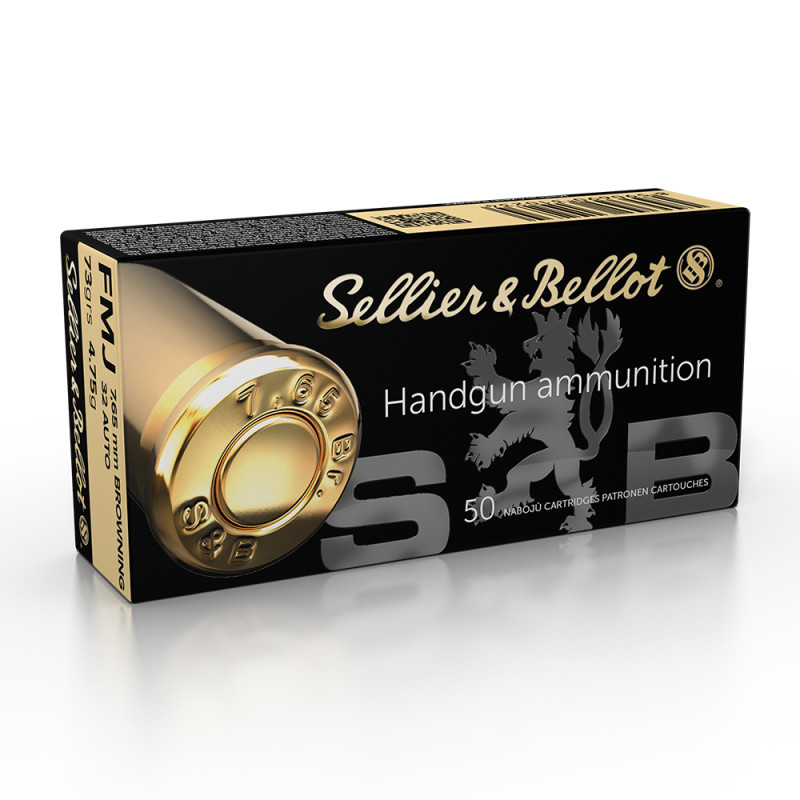 MUNITIONS SELLIER & BELLOT 7.65 (.32 AUTO)