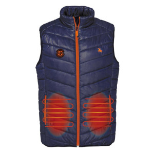 GILET CHAUFFANT LIGNE VERNEY CARRON BLEU