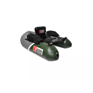 FLOAT TUBE SEVEN BASS BRIGAD RACING VERT/GRIS