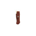 ETUI COUTEAU CUIR MARRON