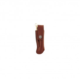 ETUI COUTEAU CUIR MARRON