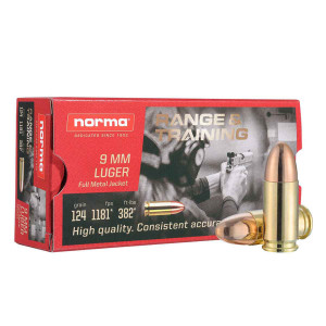 MUNITIONS NORMA 9X19 (9MM...