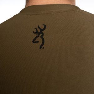 T-SHIRT BROWNING TEAM SPIRIT VERT MILITAIRE