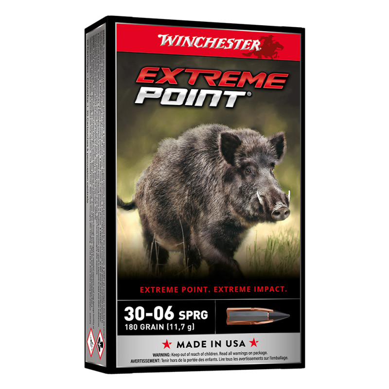MUNITIONS BALLES WINCHESTER 30-06 EXTREME POINT