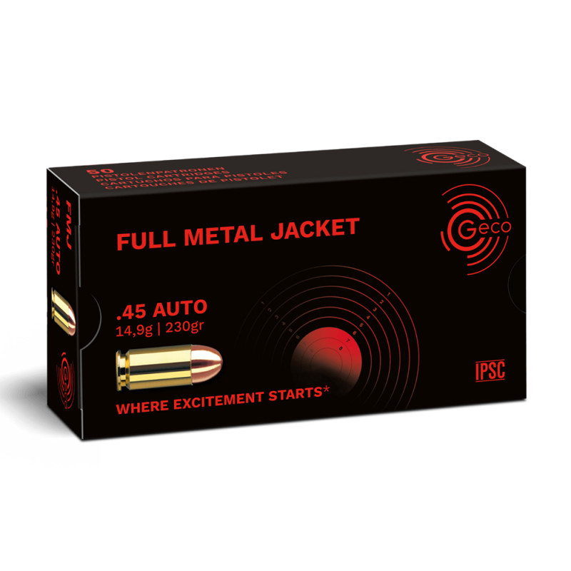 MUNITIONS GECO 45 AUTO 2317714